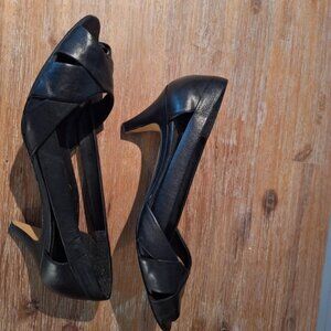 Black Calico sandals